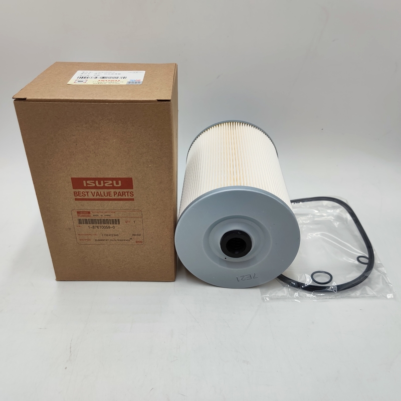 Low Resistance Flow Lube Oil Filter Element 1-87610059-0