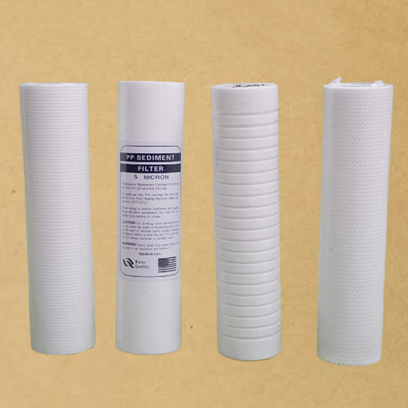 PP Cotton Drum Filter Safety Filter Element For Melt Blown Filter Used In Water Treatment