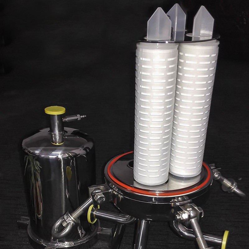 Water Filter Core Components Polypropylene Water Treatment System With Filter Media