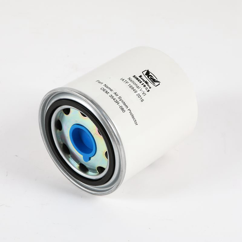 3543R-080 Large Capacity Truck Fuel Filter Effective Filtration Function Oil Filter Catridge