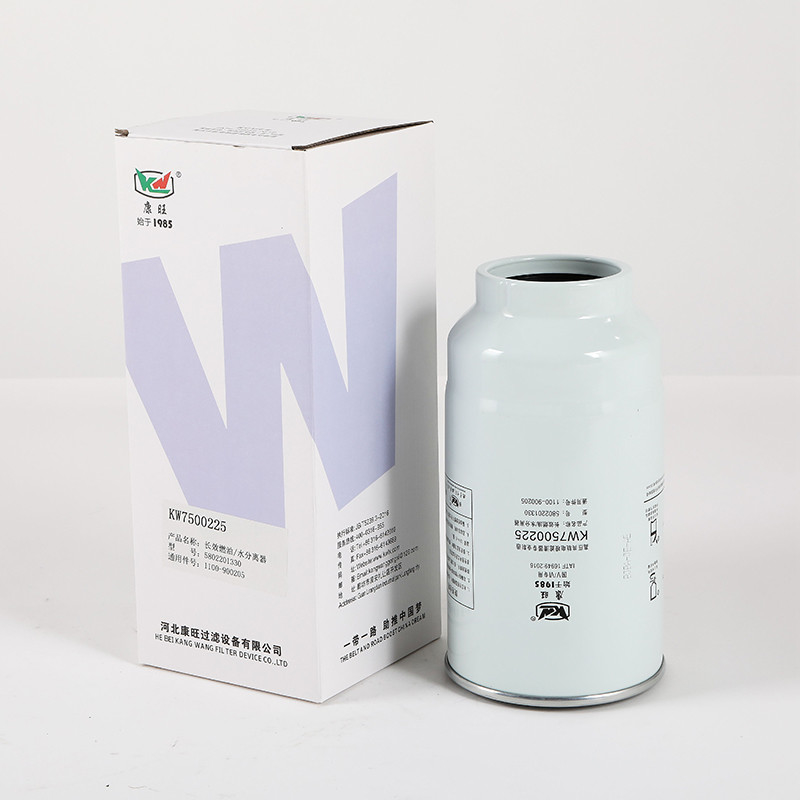 KW7500225 Construction Machinery Fuel Water Separator Cartridge For Hydraulic And Lubrication Systems