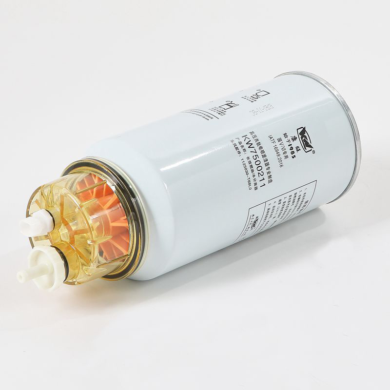 KW7500211 High Flow Rate Metal Truck Fuel Filter With And Metal Material For Fuel Filtration