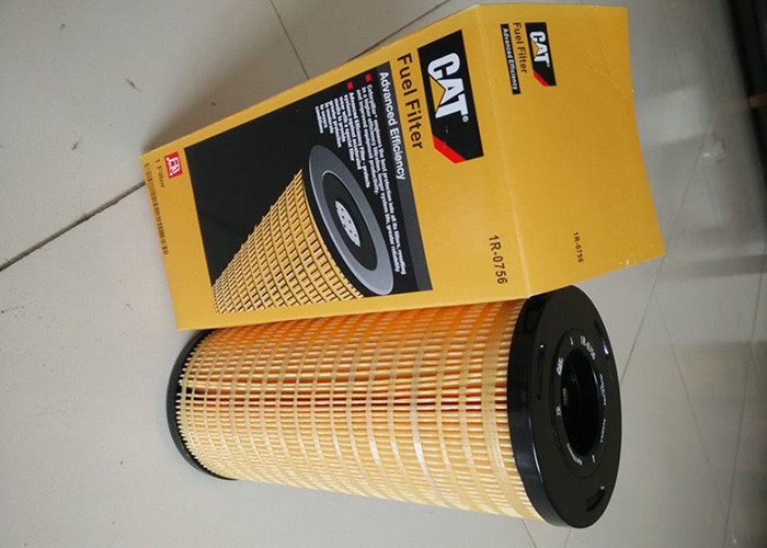 320C Excavator Industrial Fuel Filter 1R-0756 1R0756 Paper Core Material