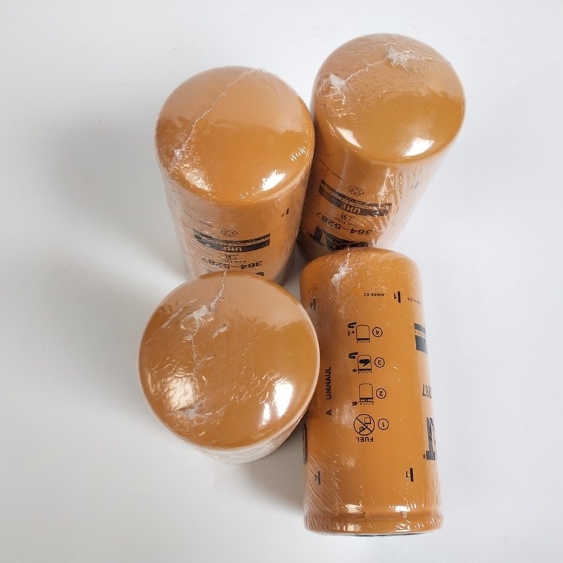 364-5287 Cat Fuel Filter Diesel OEM ODM for Excavator 10um Porosity