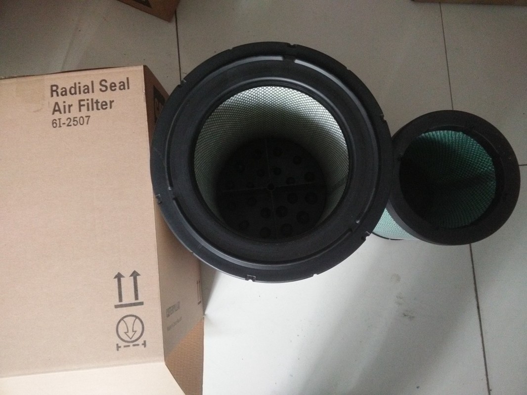 CAT Carter Excavator Air Filter  6I - 2507 Synthetic Fiber Material OEM ODM