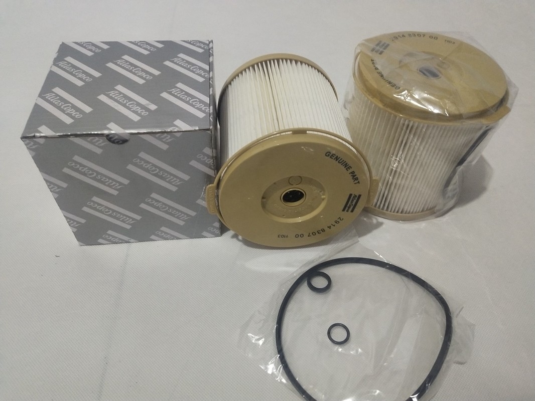 2914830700 Fuel Water Separator Filter For Screw Air Compressor ISO9001 Certification