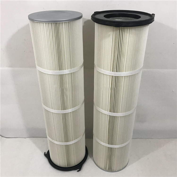 Glass Fiber Material Dust Collector Filter For Air Purification ISO9001